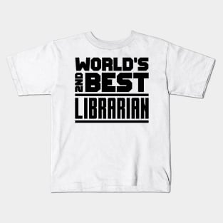 2nd best librarian Kids T-Shirt